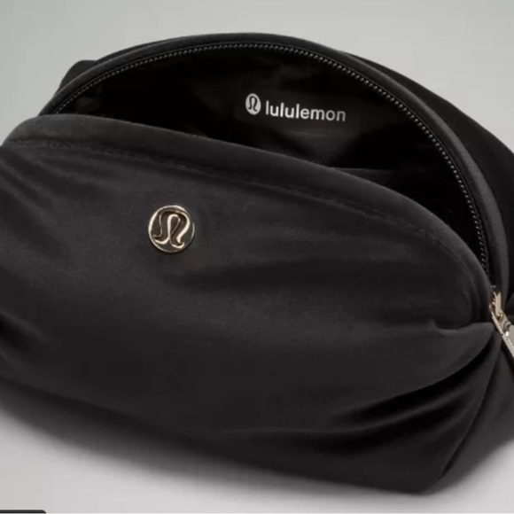 lululemon athletica, Bags, Nwt Lululemon Feeling Ready Pouch Mini Black